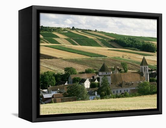 Village of Chitry, Burgundy, France-Michael Busselle-Framed Premier Image Canvas