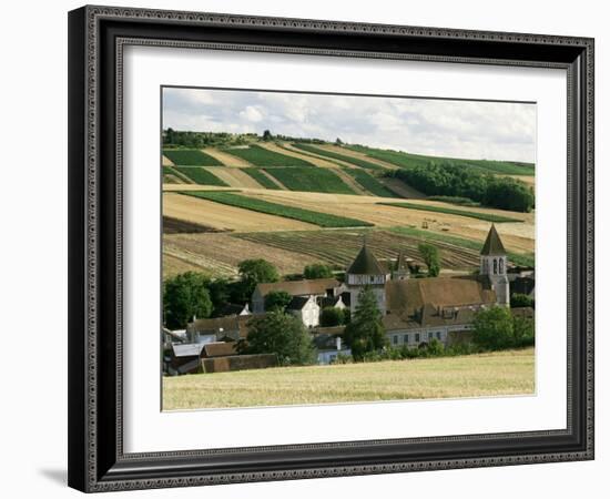 Village of Chitry, Burgundy, France-Michael Busselle-Framed Photographic Print