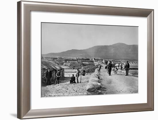 Village of Duagh, Achill Island, County Mayo, Ireland, C.1890-Robert French-Framed Giclee Print