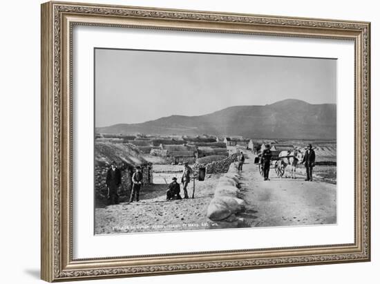 Village of Duagh, Achill Island, County Mayo, Ireland, C.1890-Robert French-Framed Giclee Print