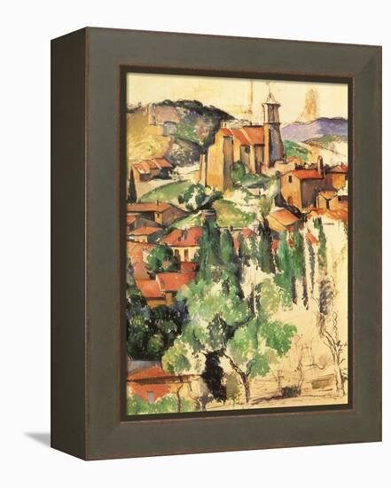 Village of Gardanne, 1885-Paul C?zanne-Framed Premier Image Canvas