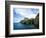 Village of Gasadalur Overlooked by the 612M Heinanova Mountain, Vagar Island, Faroe Islands, Denmar-Kimberley Coole-Framed Photographic Print