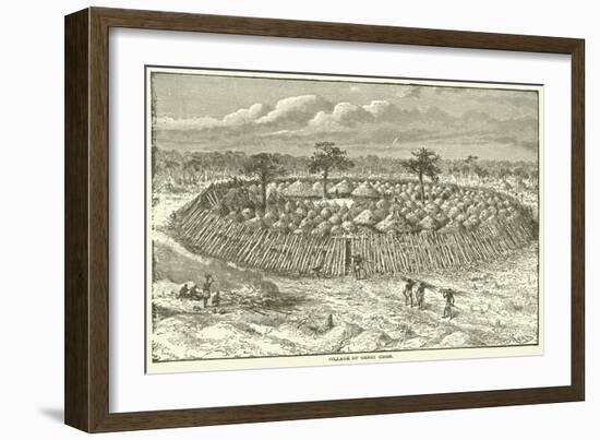 Village of Gebei Geon-null-Framed Giclee Print