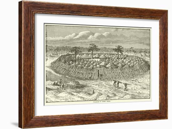 Village of Gebei Geon-null-Framed Giclee Print