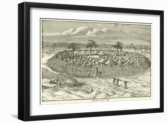 Village of Gebei Geon-null-Framed Giclee Print