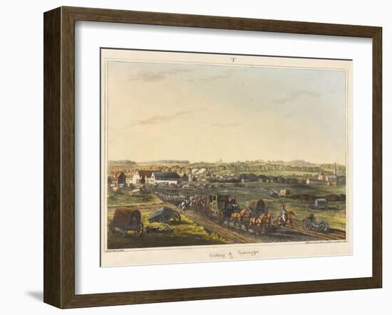 Village of Genappe-C. C. Hamilton-Framed Giclee Print