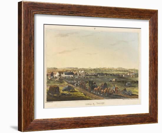 Village of Genappe-C. C. Hamilton-Framed Giclee Print