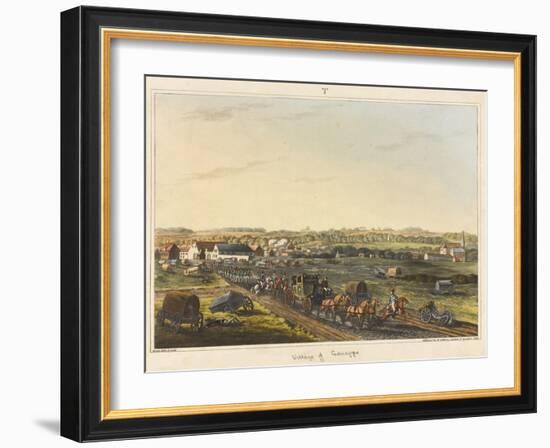 Village of Genappe-C. C. Hamilton-Framed Giclee Print