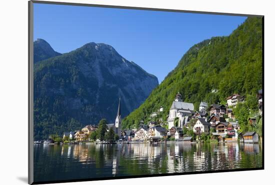 Village of Hallstatt, Hallstattersee, Oberosterreich (Upper Austria), Austria, Europe-Doug Pearson-Mounted Photographic Print