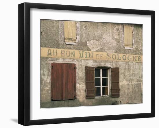 Village of Jouey Le Potier, Loiret, Loire, Centre, France-Michael Busselle-Framed Photographic Print