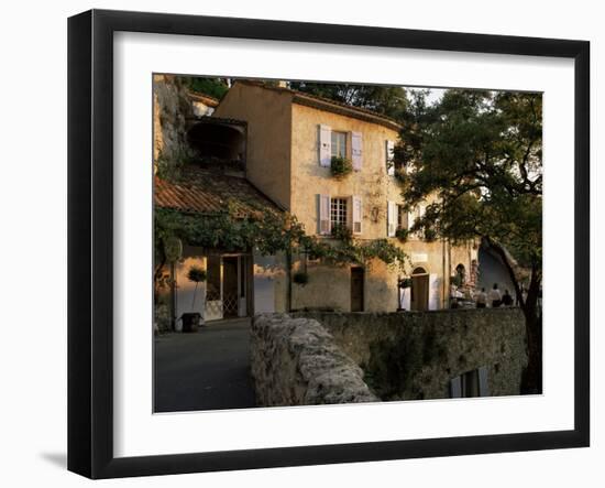 Village of Moustiers Ste. Marie, Alpes-De-Haute Provence, Provence, France-Michael Busselle-Framed Photographic Print