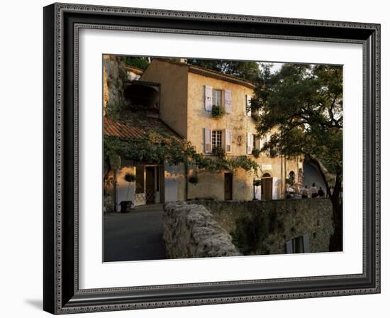 Village of Moustiers Ste. Marie, Alpes-De-Haute Provence, Provence, France-Michael Busselle-Framed Photographic Print