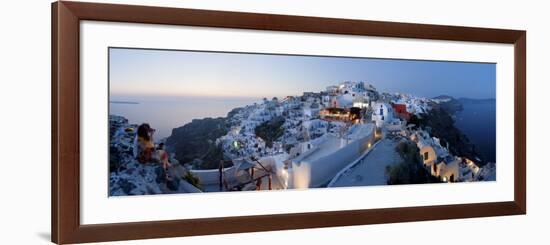 Village of Oia (La), Santorini (Thira), Cyclades Islands, Greece-Gavin Hellier-Framed Photographic Print