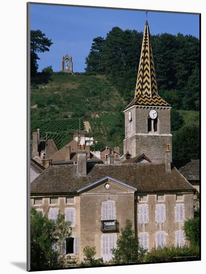 Village of Pernand Vergelesses, Burgundy, France-Michael Busselle-Mounted Photographic Print