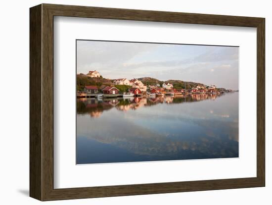 Village of Ronnang Bohuslan Sweden-Peter Adams-Framed Photographic Print