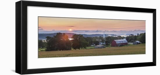 Village Of The Corn - Panorama-Michael Blanchette Photography-Framed Giclee Print