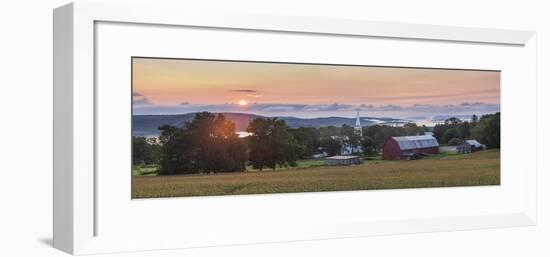 Village Of The Corn - Panorama-Michael Blanchette Photography-Framed Giclee Print