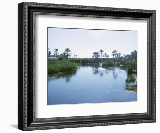 Village of the Marsh Arabs, Taken in the 1970S, Iraq, Middle East-Harding Robert-Framed Photographic Print