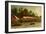 Village on Stilts - New Guinea-F.W. Kuhnert-Framed Art Print