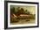 Village on Stilts - New Guinea-F.W. Kuhnert-Framed Art Print