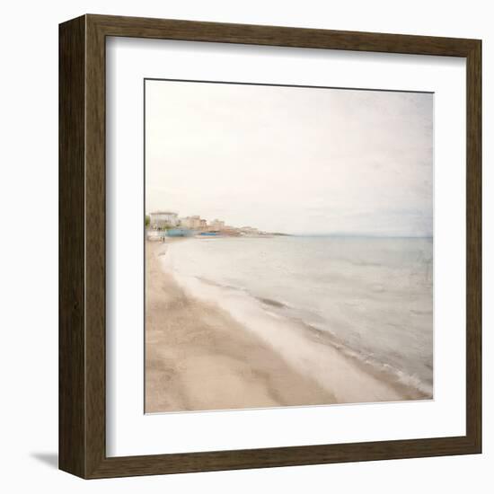 Village On The Coast-Kimberly Allen-Framed Art Print