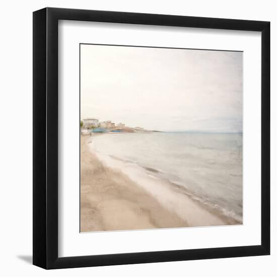 Village On The Coast-Kimberly Allen-Framed Art Print