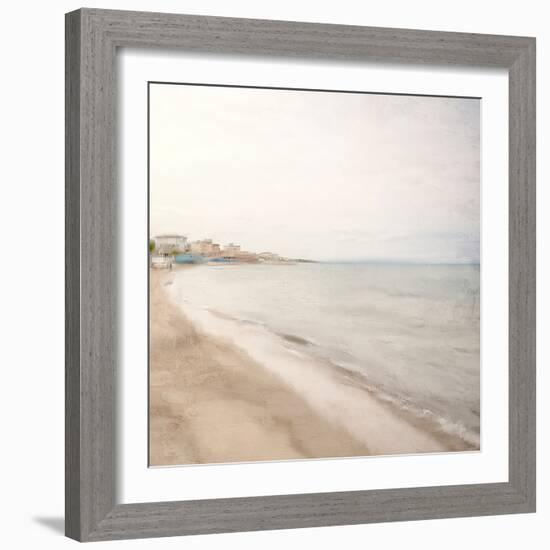 Village On The Coast-Kimberly Allen-Framed Art Print