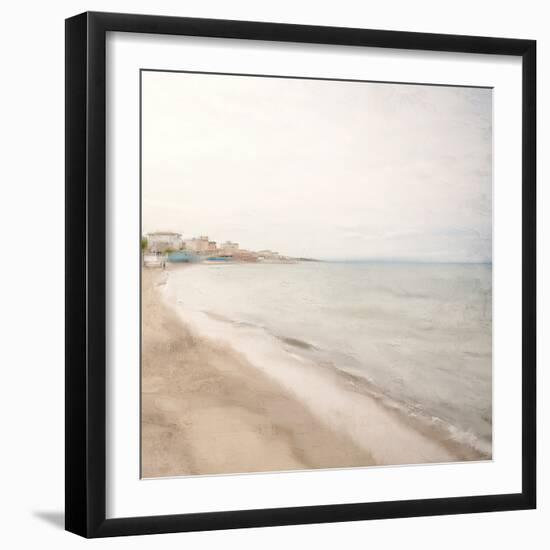 Village On The Coast-Kimberly Allen-Framed Art Print