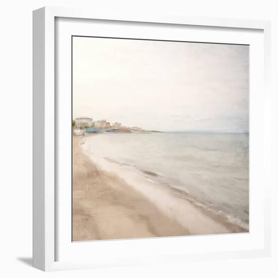 Village On The Coast-Kimberly Allen-Framed Art Print