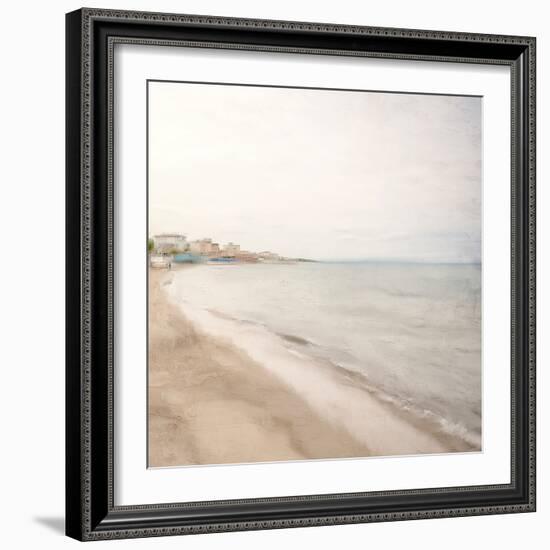 Village On The Coast-Kimberly Allen-Framed Art Print