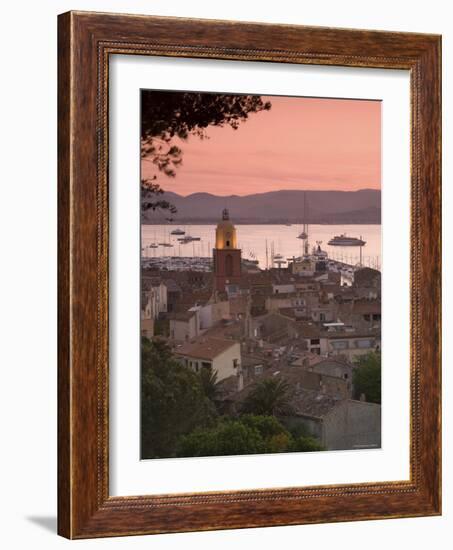 Village Overview, St.Tropez, Cote d'Azur, France-Doug Pearson-Framed Photographic Print