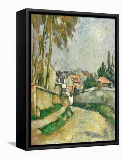 Village Road, 1879-82-Paul Cézanne-Framed Premier Image Canvas