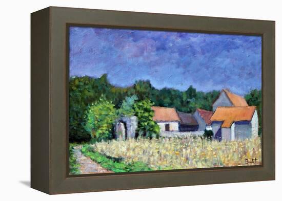 Village sous le Soleil, 2003-Michel Bultet-Framed Premier Image Canvas