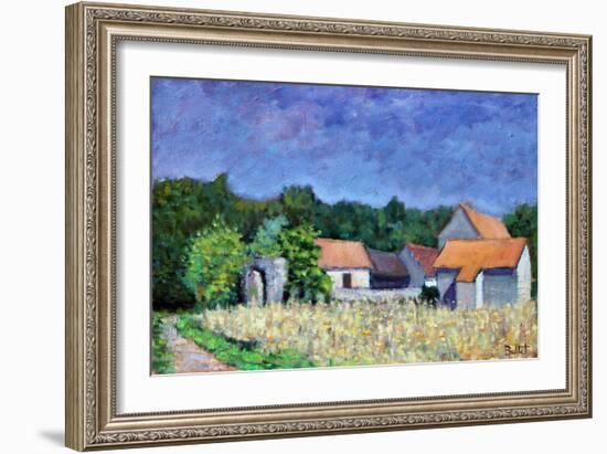 Village sous le Soleil, 2003-Michel Bultet-Framed Giclee Print