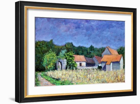 Village sous le Soleil, 2003-Michel Bultet-Framed Giclee Print