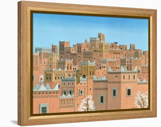 Village, Southern Morocco, 1998-Larry Smart-Framed Premier Image Canvas