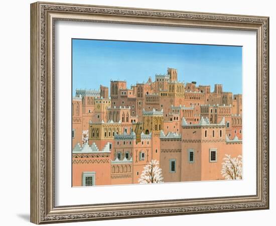 Village, Southern Morocco, 1998-Larry Smart-Framed Giclee Print