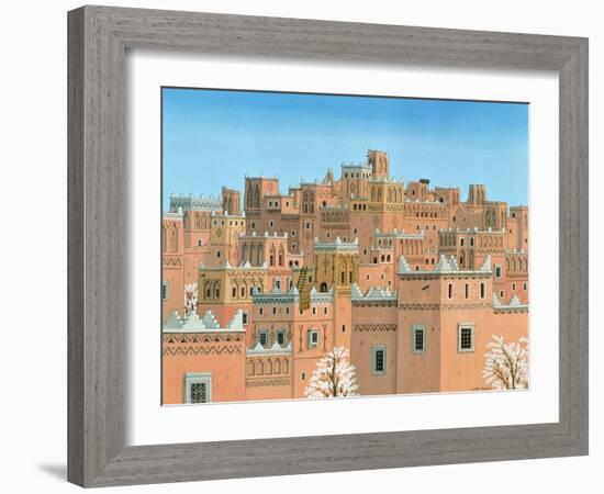 Village, Southern Morocco, 1998-Larry Smart-Framed Giclee Print