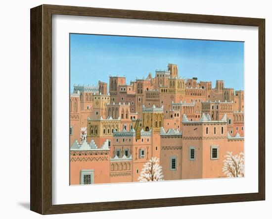 Village, Southern Morocco, 1998-Larry Smart-Framed Giclee Print