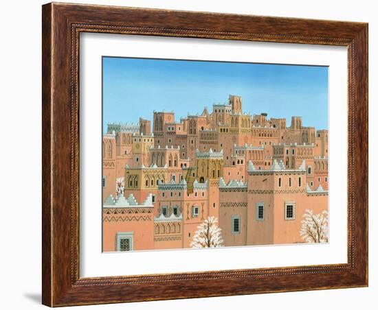 Village, Southern Morocco, 1998-Larry Smart-Framed Giclee Print