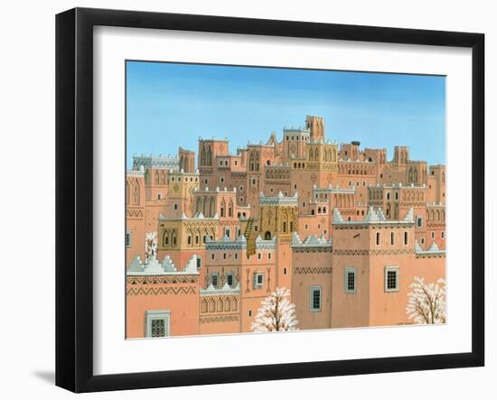 Village, Southern Morocco, 1998-Larry Smart-Framed Giclee Print