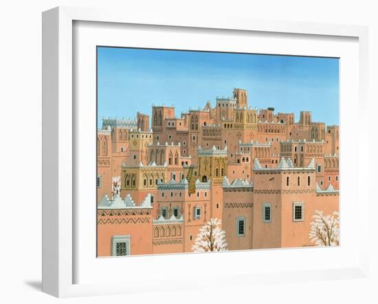 Village, Southern Morocco, 1998-Larry Smart-Framed Giclee Print