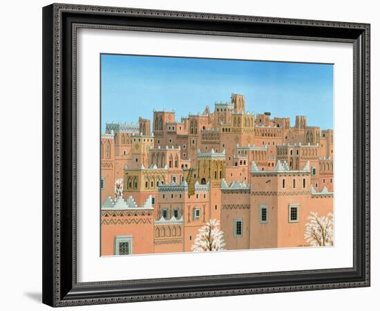 Village, Southern Morocco, 1998-Larry Smart-Framed Giclee Print