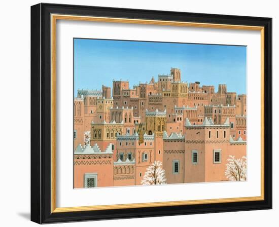 Village, Southern Morocco, 1998-Larry Smart-Framed Giclee Print