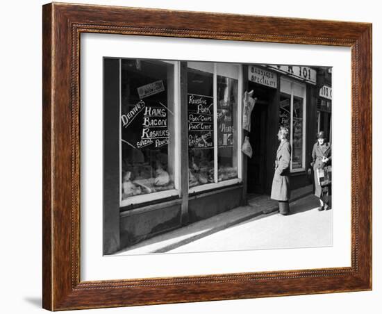 Village Store in County Wexford, 1944-Dean-Framed Photographic Print