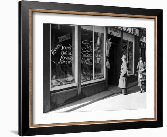 Village Store in County Wexford, 1944-Dean-Framed Photographic Print