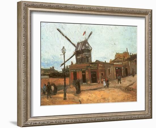 Village Street, 1886-Vincent van Gogh-Framed Giclee Print