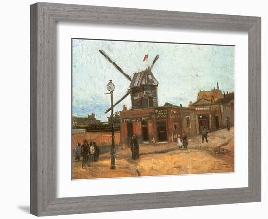 Village Street, 1886-Vincent van Gogh-Framed Giclee Print