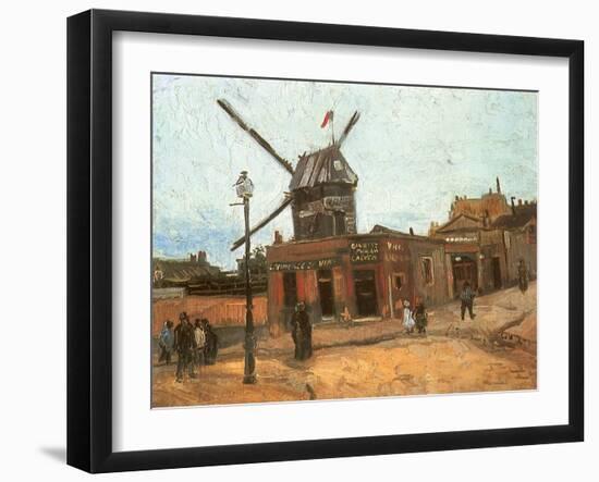 Village Street, 1886-Vincent van Gogh-Framed Giclee Print