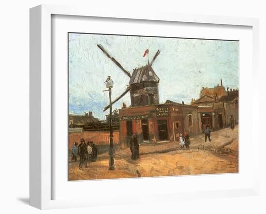 Village Street, 1886-Vincent van Gogh-Framed Giclee Print